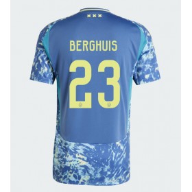 Ajax Steven Berghuis #23 Borta Kläder 2024-25 Kortärmad